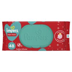 PAMPERS TOALL HUMEDAS SIEMPRE LIMPIO X48