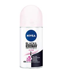 NIVEA DEO FEM ROLL ON INVISIBLE B&W CLEAR